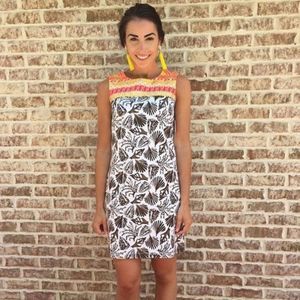 Persifor Sloane Dress Otomi Seashell Print